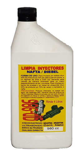 Limpia Inyectores - Lata 980cc