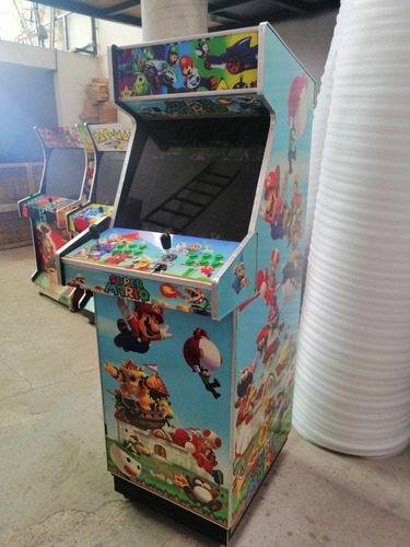 Maquinita Arcade 22 Pulgadas Pandora 14 Mueble Para Frigobar (Usado)