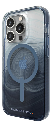 Funda Gear4 Milan Snap Para iPhone 14 Pro - Remolino Azul