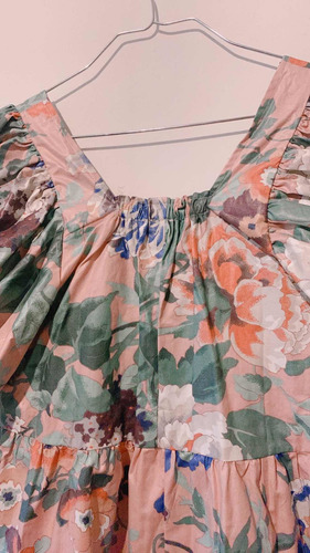 Vestido Manga Globo Reír Enloquecer