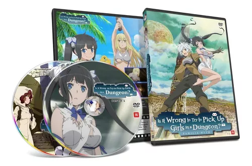 Dvd Arifureta Dublado 2 Temps + Dungeon Ni Deai Dublado