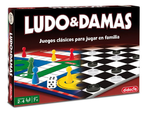 Jugo De Mesa Ludo Y Damas Didacta Flaber