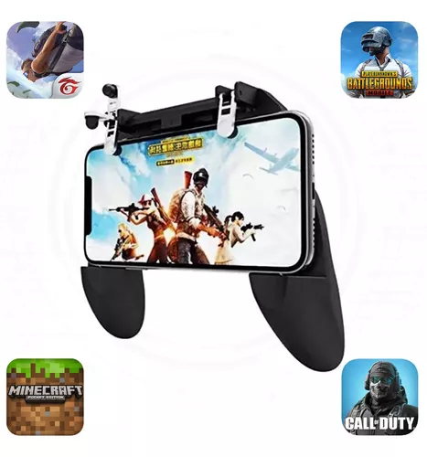 Game Pad Joystick W10 com Gatilho L1 R1 p/ Jogos FPS