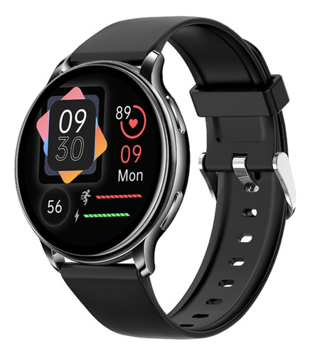 Smartwatch Reloj Inteligente Jd Andes Negro 1.32  Spo2 Cta-*