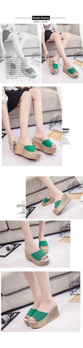 Zapatillas De Tacón Alto Con Plataforma Para Mujer, Informal