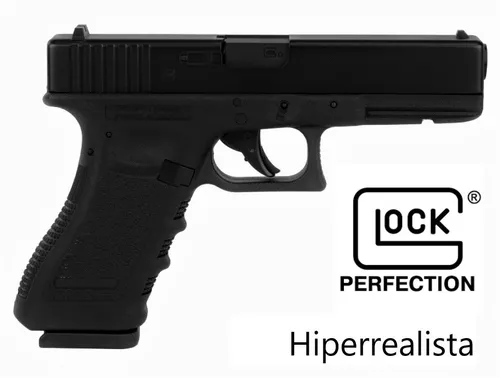 Pistola Glock 17 Blowback 4.5mm Co2 Hiperrealista Postas