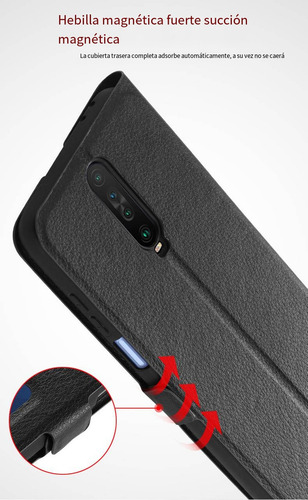 Funda De Piel Para Vivo X20 Plus/x21/x23 Con 2 Ventanas De Visualización Y Función Atril