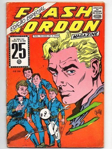 Hq Flash Gordon Magazine Edição Especial - Rge - Anos 60