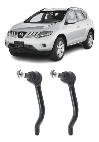 Kit X2 Extremo De Dirección Nissan Murano Año 2010
