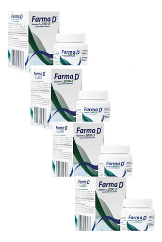 Vitamina D3 2000 Farma D X 120u - Unidad a $25000