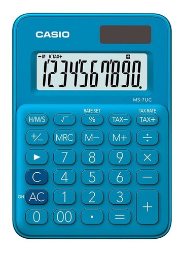 Calculadora Casio Ms-7uc Linea Mi Estilo - 10 Digitos Envios