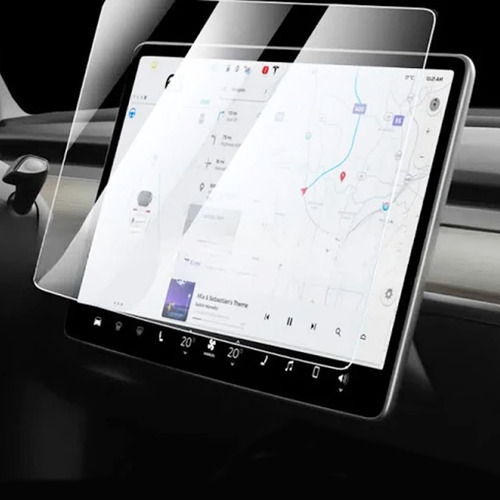 Mica Para Tesla Model Y Model 3 Protector De Pantalla