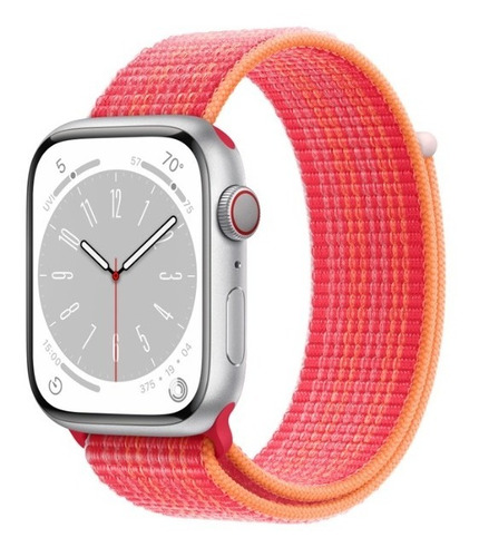 Apple Watch Series 8 45 Aluminio Silver Sport Loop 4g