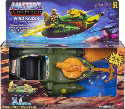 Master Of The Universe Origins Wind Raider Vehicle