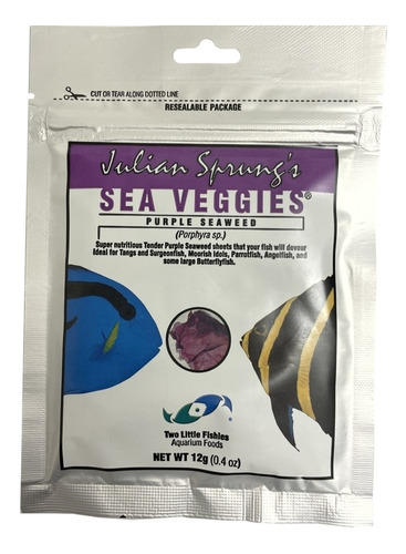 Alga Morada Sea Veggies 12g,  Purple Seaweed Two Little Fish