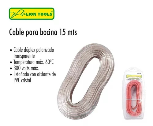 Segunda imagen para búsqueda de cable para bocinas