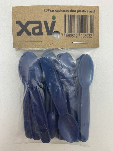 20 Cucharita Cuchara Shot Plastica 0532 0.29 Xaviplas