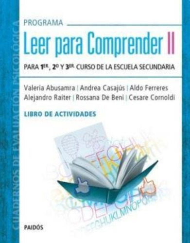 Leer Para Comprender Ii Libro De Actividades Abusamra