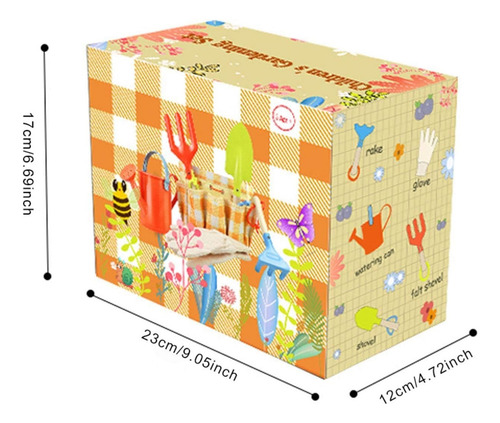 Juego De Herramientas De Jardinería Para Niños, Todo En Uno