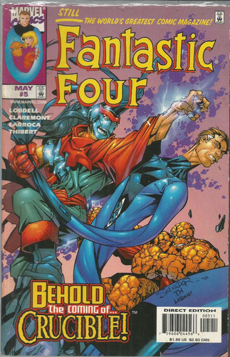 Fantastic Four N° 05 - Marvel 5 - Bonellihq Cx400 