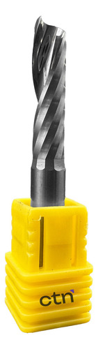Fresa Cnc Router 1 Filo Metal Duro Ø 6mm X 20mm Wood
