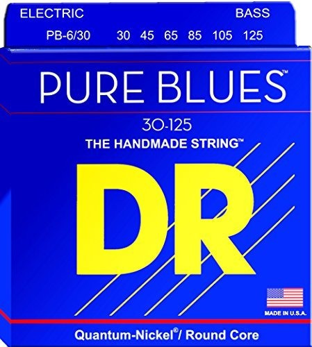 Dr Strings Pb6  30 Bajos De Blues Puro Cuerdas De Guitarra