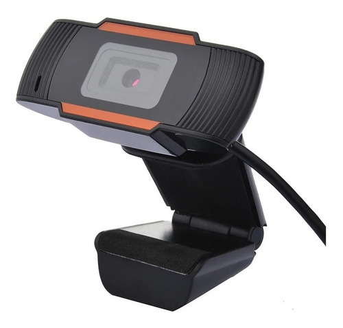 Webcam Usb Hd 720p Mini Camera C/ Microfone Computador