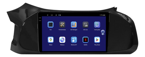 Multimidia Onix Lt Ltz 9p Octacore 6gb 128gb Moldura Fiamon