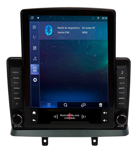 Multimídia Tesla Soaudio S8 Line Doblô 02/21 Octacore 4+64gb
