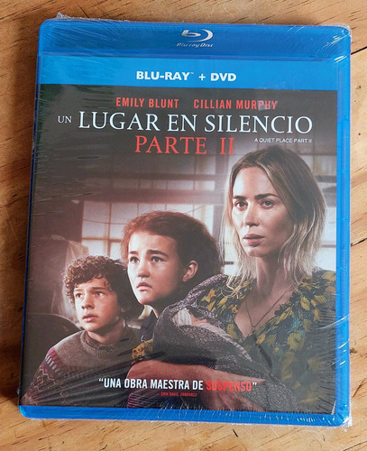 Un Lugar En Silencio Parte 2 / Emily Blunt Blu-ray + Dvd