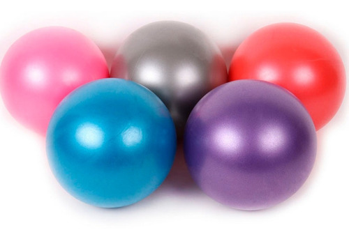 Imagen 2 de 10 de Pelota Pilates 22cm Fitness Yoga Anti Explosion Crazy Fit