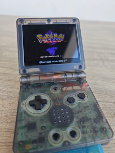 Game Boy Advance Sp Ips V3 - Preto Preto (Usado)