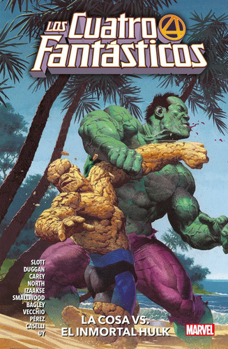 Libro Los 4 Fantasticos 4 La Cosa Vs El I Hulk - Greg Sma...