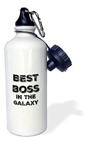 3drose Botella De Agua Deportiva  Best Boss In The Galaxy , 