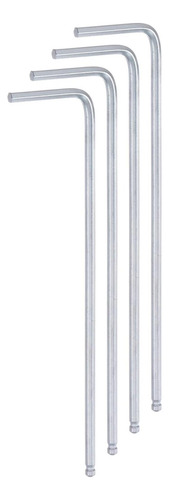 Llave Hexagonal Harfington De 2 Mm Con Punta Esférica, 4 Uni