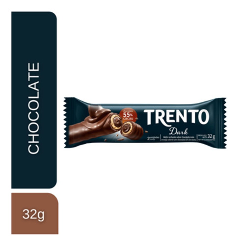 Chocolate Trento Tradicional Dark Caixa Com 16 Uni