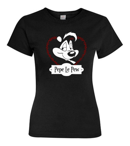 Polera Mujer - Pepe Le Pew - Diseño 05