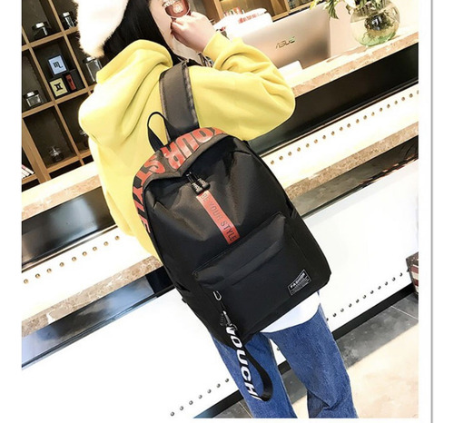 /mochila Escolar For Estudiantes De Secundaria Bolsa De Lon
