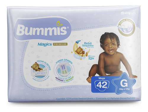 Pañales Bummis Premium Talle G X 42 Unidades