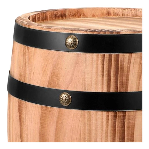 Barril De Vino De Roble, Dispensador De Cubos De M Marrón