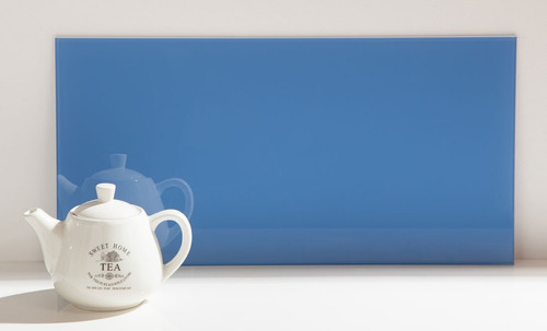 Ceramica Vidrio Azul 60x30 Crisarte Revestimiento
