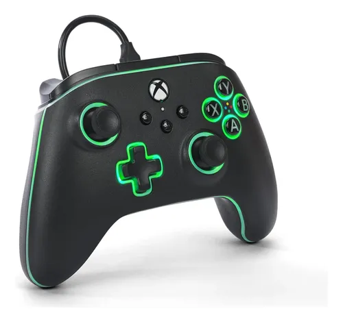 Control Alambrico Para Xbox One, Series X/s, Lumectra Negro Negro