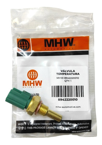 Válvula Temperatura Hilux Camry 4runner Corolla 2pin Mhw