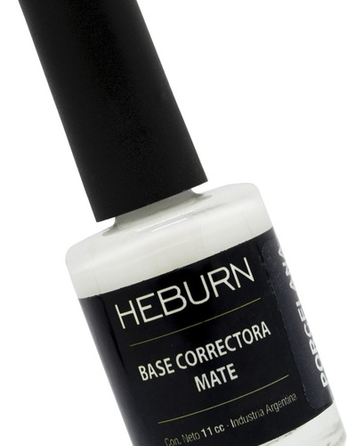 Heburn Esmalte 108 Base Correctora Imperfecciones Uñas Mate