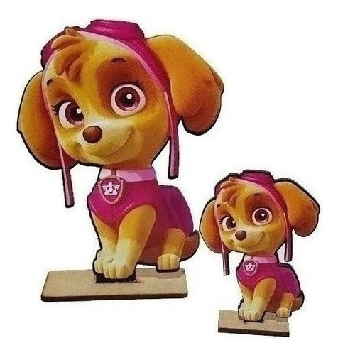 Centro De Mesa Economico X10u Paw Patrulla Canina Skye