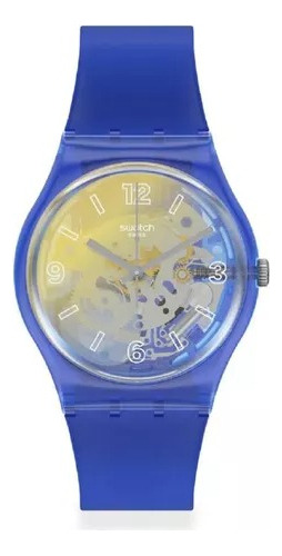 Reloj Swatch Mujer Gn278 Yellow Disco Fever /jordy