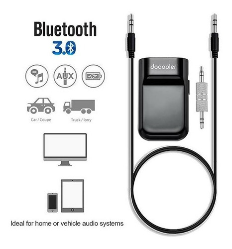 Receptor Adaptador Bluetooth Calidad Docooler Estereo