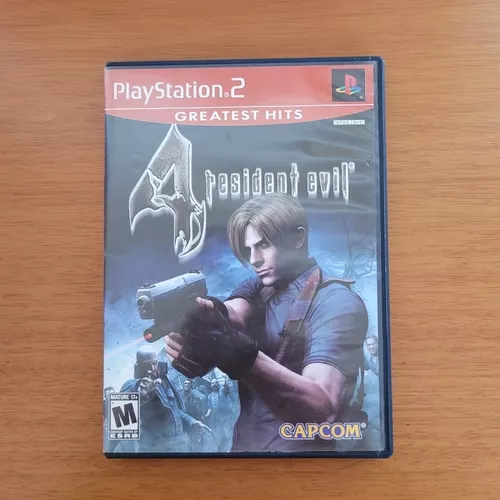 Resident Evil 4 Original - PS2 - Sebo dos Games - 10 anos!