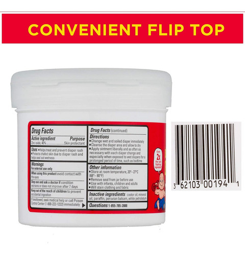 Boudreaux's Butt Paste Para Rozadura De Pañal En Bebes 397 G