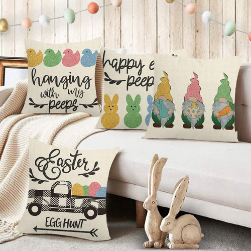 Funda De Almohada Para El Día De Pascua, 4 Unidades, Survive